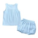 Piger tanktop og shorts L1242 7