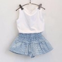 Piger tanktop og shorts L1283 2