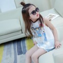 Piger tanktop og shorts L1361 2