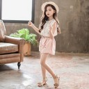Piger tanktop og shorts L1444 5