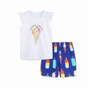 Piger tanktop og shorts L1699 1