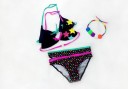 Pigerbikini med stjerner J1260 1