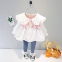 Pigerbluse og bukser L1277 5
