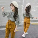 Pigerbluse og bukser L1483 1