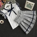 Pigerbluse og nederdel L1307 5