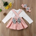 Pigerbluse og nederdel L1362 5