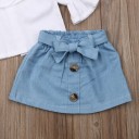 Pigerbluse og nederdel L1441 4