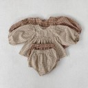 Pigerbluse og shorts L1343 2