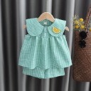 Pigerbluse og shorts L1507 4