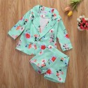 Pigerjakke og shorts L1407 1