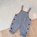 Pigerjeans med hagesmækker 4
