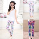 Pigerleggings med forskellige mønstre J616 3
