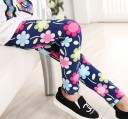 Pigerleggings med mønster J616 9