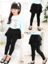 Pigerleggings med nederdel J2894 17