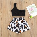 Pigernes crop top og shorts L1282 2