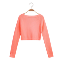 Pigernes dansebluse med lange ærmer, opvarmningskort sweater i ribstrik, balletbolero til opvarmning og træning 3