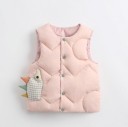 Pigernes quiltede vest L1823 1