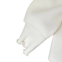 Pigernes vinter varme strikkede sweater 12M–6Y Tyk top med puffede ærmer og blomsterbroderi Elegantisk børnetrøje til efterår og vinter Forskellige farver 6