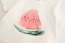 Pigersæt - vandmelon t-shirt og shorts 4