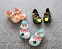 Pigersandaler i gummi A1097 1