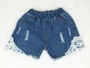 Pigershorts med blonder J1267 9