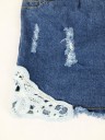 Pigershorts med blonder J1267 6