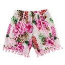 Pigershorts med frynser J1286 9