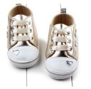 Pigersneakers med hjerte 8