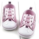 Pigersneakers med hjerte 7