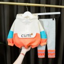 Pigersweatshirt og leggings L1257 8