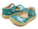 Pigesandaler med fugl 11
