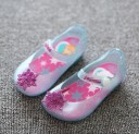 Pigesandaler med snefnug 6
