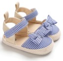 Pigesandaler med striber 2