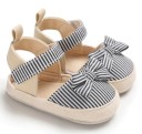 Pigesandaler med striber 1