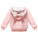 Pigesweatshirt med kanin 2