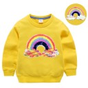 Pigesweatshirt med pailletter L558 2