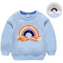 Pigesweatshirt med pailletter L558 15