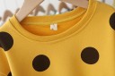 Pigesweatshirt med polkaprikker 3