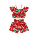 Pigetop og shorts L1202 5