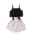 Pigetop og shorts L1237 8