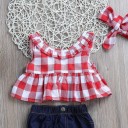 Pigetop og shorts L1252 4