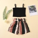 Pigetop og shorts L1471 2