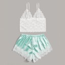 Pigiama da donna in pizzo P2681 3