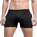 Pigiama da uomo pantaloni corti in materiale elastico cotone viscosa elastan vita elastica taglio comodo per dormire e indossare in casa 2