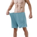 Pigiama da uomo pantaloni corti in materiale elastico elastan viscosa vita elastica taglio comodo per uso domestico e sonno 11