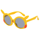 Pikachu-solbriller til børn 12,4 x 5,3 cm Sjove briller med Pokémon-ører Øjenbeskyttelse mod solen Sommertilbehør til børn Karneval 2