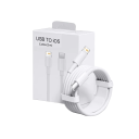 Pikalatauskaapeli 30W iPhone iOS Lightning ja USB A 1 m datalatauskaapeli 4A lisävaruste Apple-laturille 4