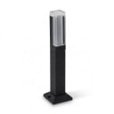 Pilar de jardín LED 40 cm con base para tornillos 7 W IP65 Impermeable 85–265 V Aluminio y acrílico Luz blanca 6000 K Para el patio 3