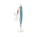 Pilker 50 g 85 mm Leurres en métal jig avec hameçon simple et hameçon triple Couler Pour la pêche à la traîne depuis le rivage ou en bateau 1
