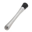 Pilon à cocktails en acier inoxydable Tête en plastique dentelée pour écraser les agrumes et les fruits dans le verre Dimensions 20 x 3,3 cm 5